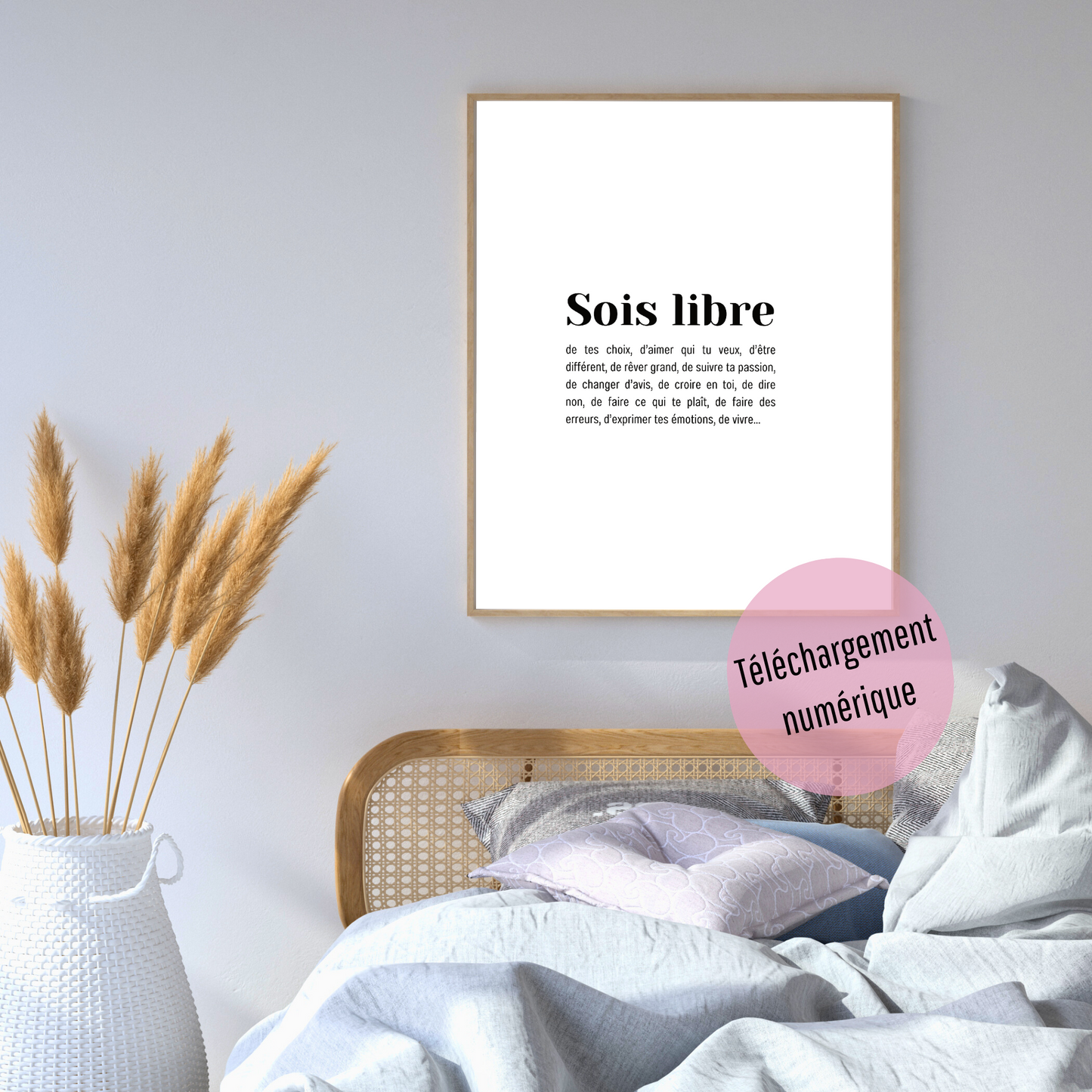 Affiche - Sois libre