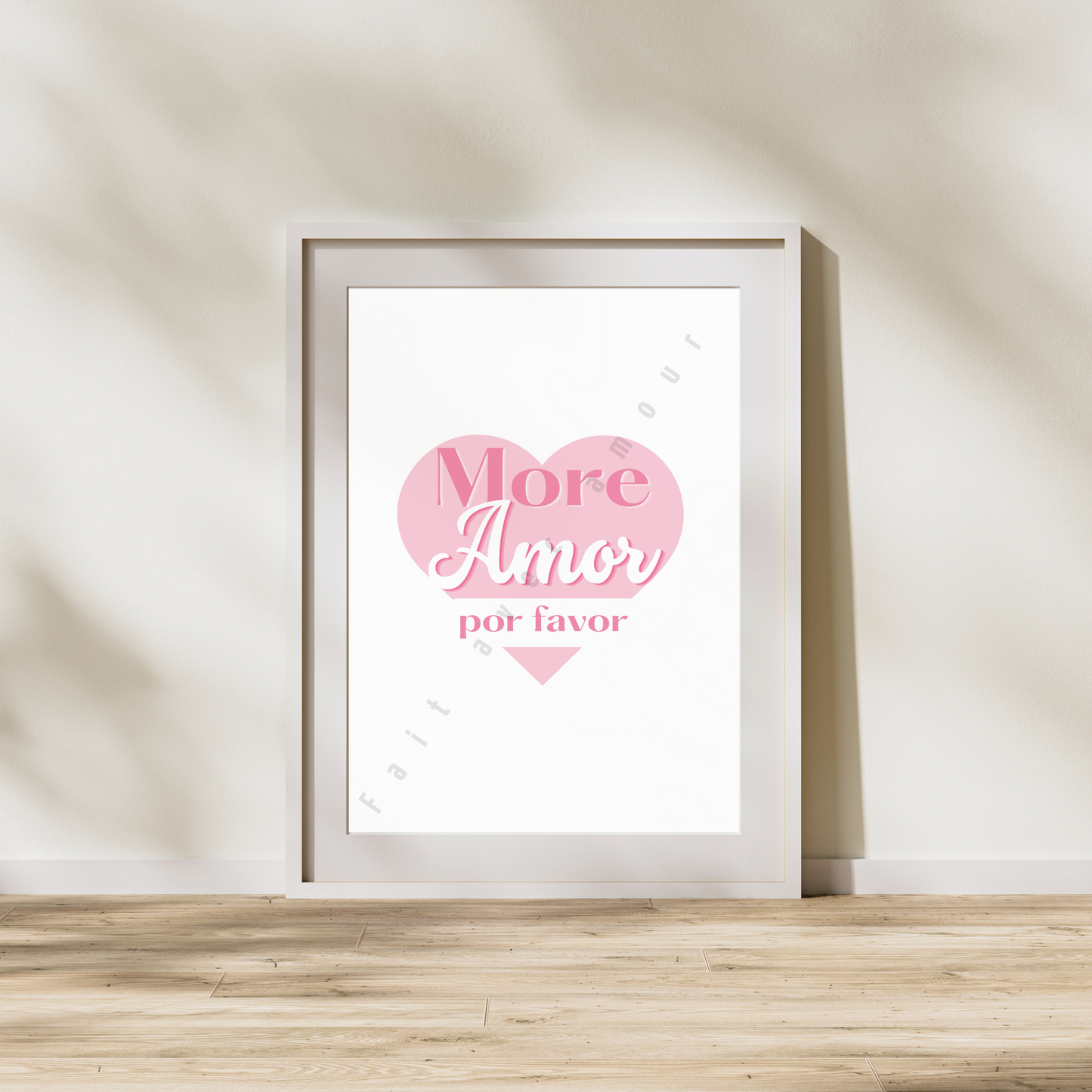 Affiche - More amor