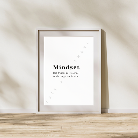 Affiche - Mindset