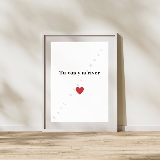 Affiche - Tu vas y arriver