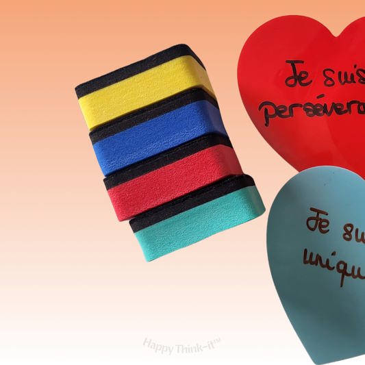 Lot 4 gommes pour Happy Think-it™