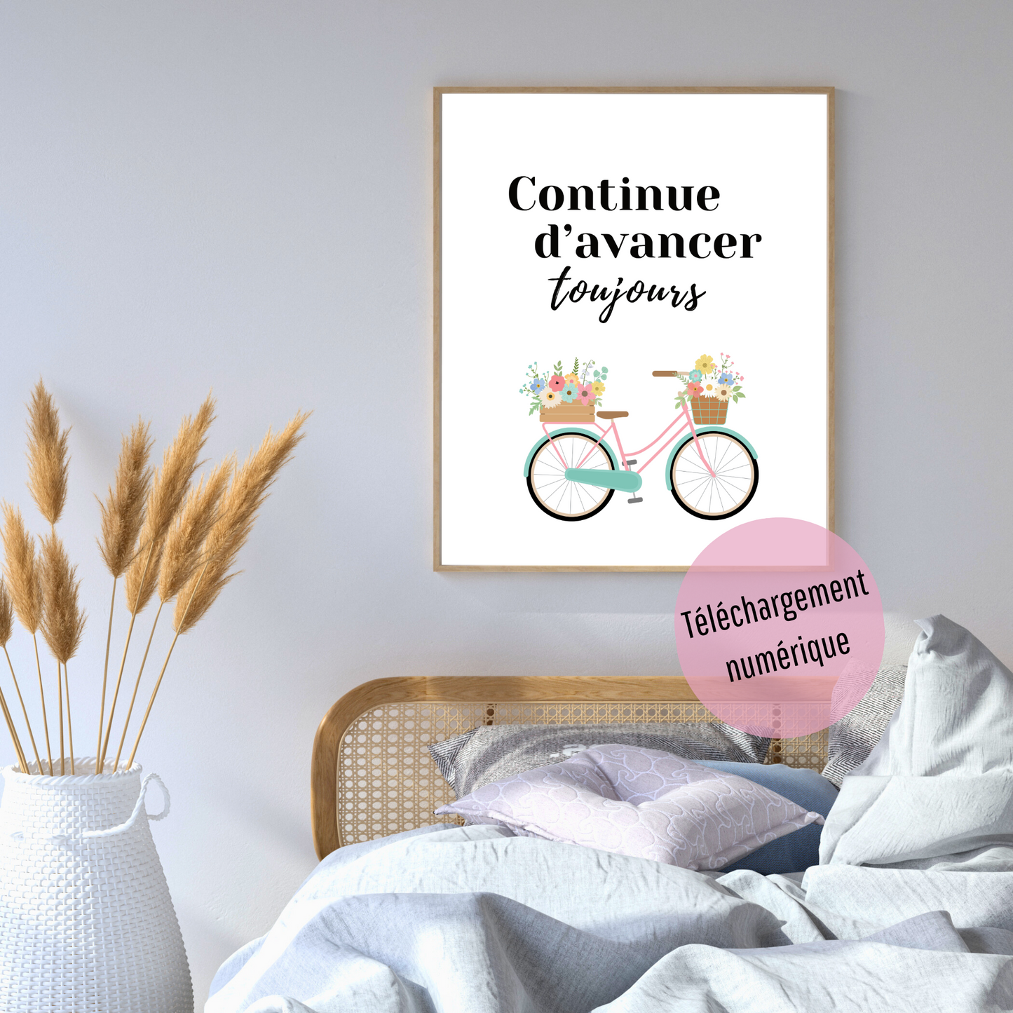 Affiche - Continue d'avancer