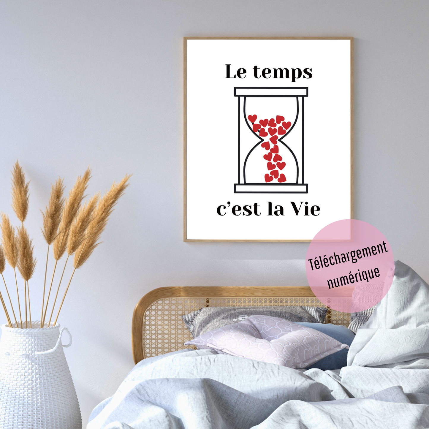 Affiche - Le temps c'est la vie