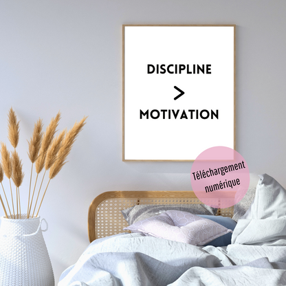 Affiche - Discipline > Motivation