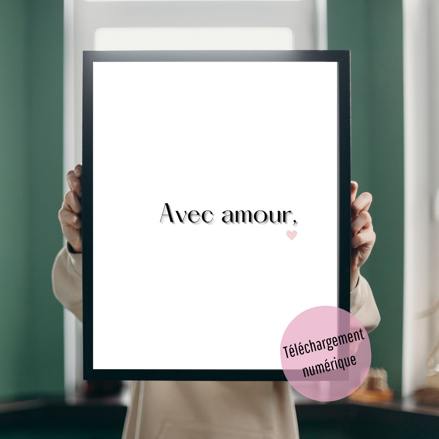 Affiche - Avec amour