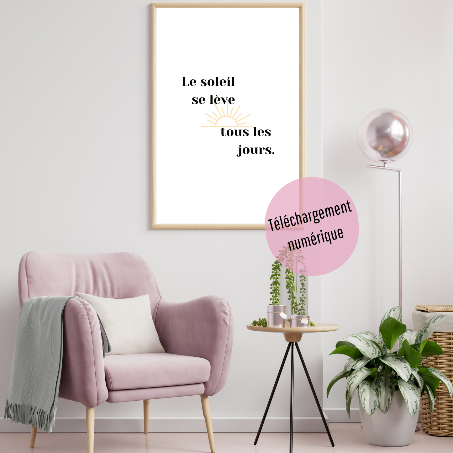 Affiche - Le soleil se lève tous les jours