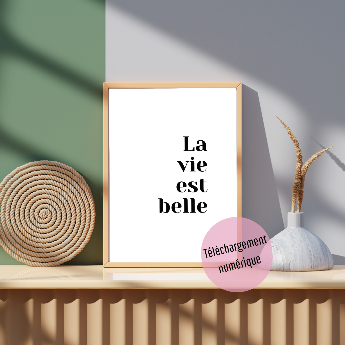 Affiche - La vie est belle