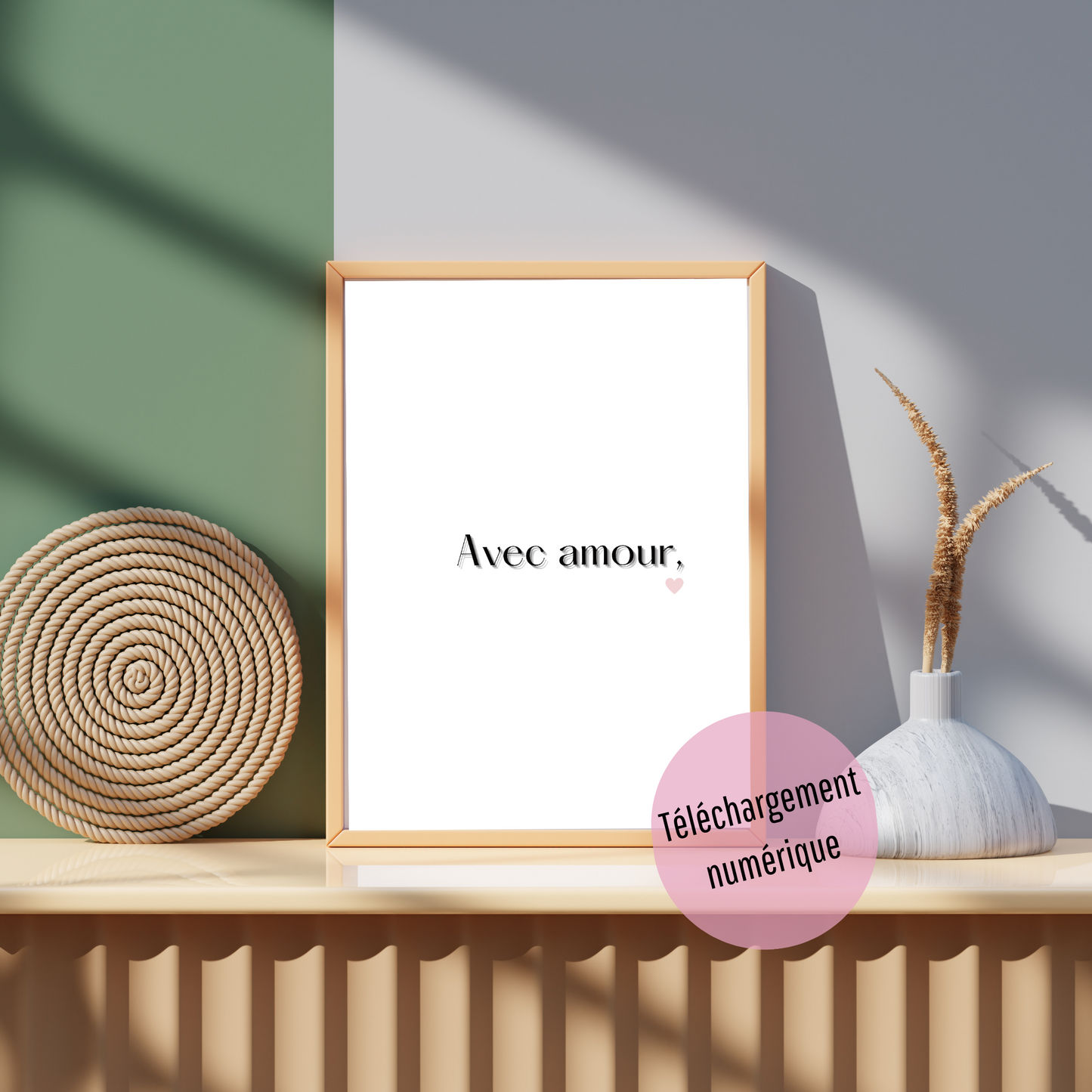 Affiche - Avec amour