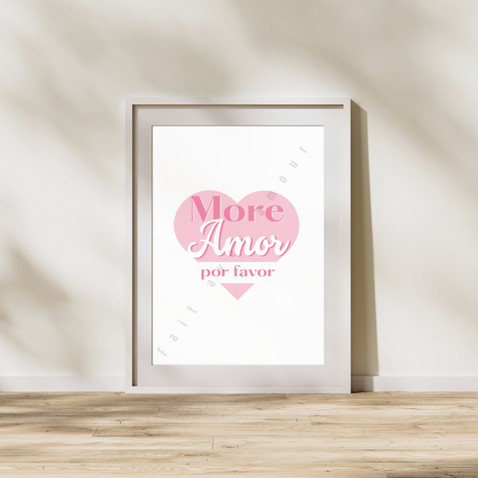 Affiche - More amor