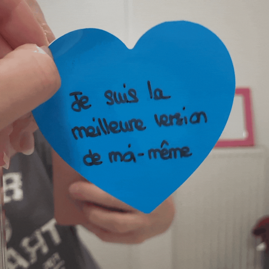 6 notes électrostatiques réutilisables à l'infini, Happy Think-it™